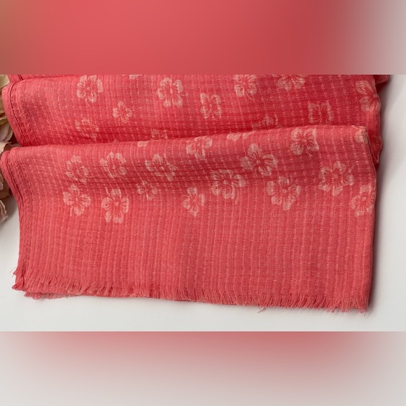Coach Floral Print Scarf - Picture 7 of 9